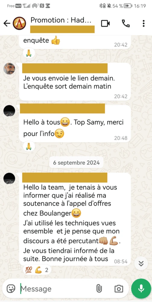 témoignage cours éloquence promotion