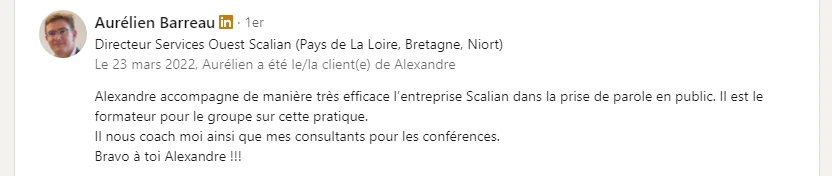 avis cours éloquence